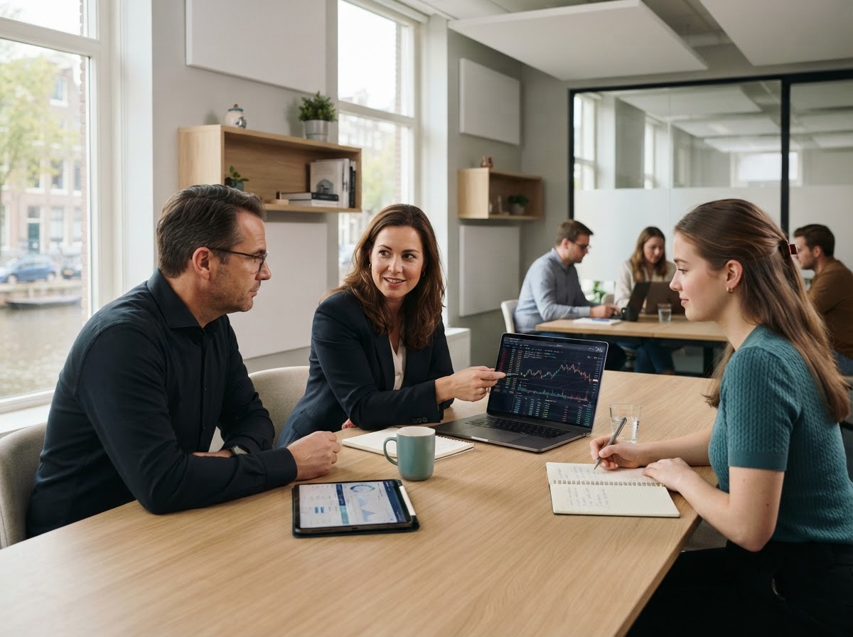 Donau Grund team dat data-analysemodellen opstelt en toetst